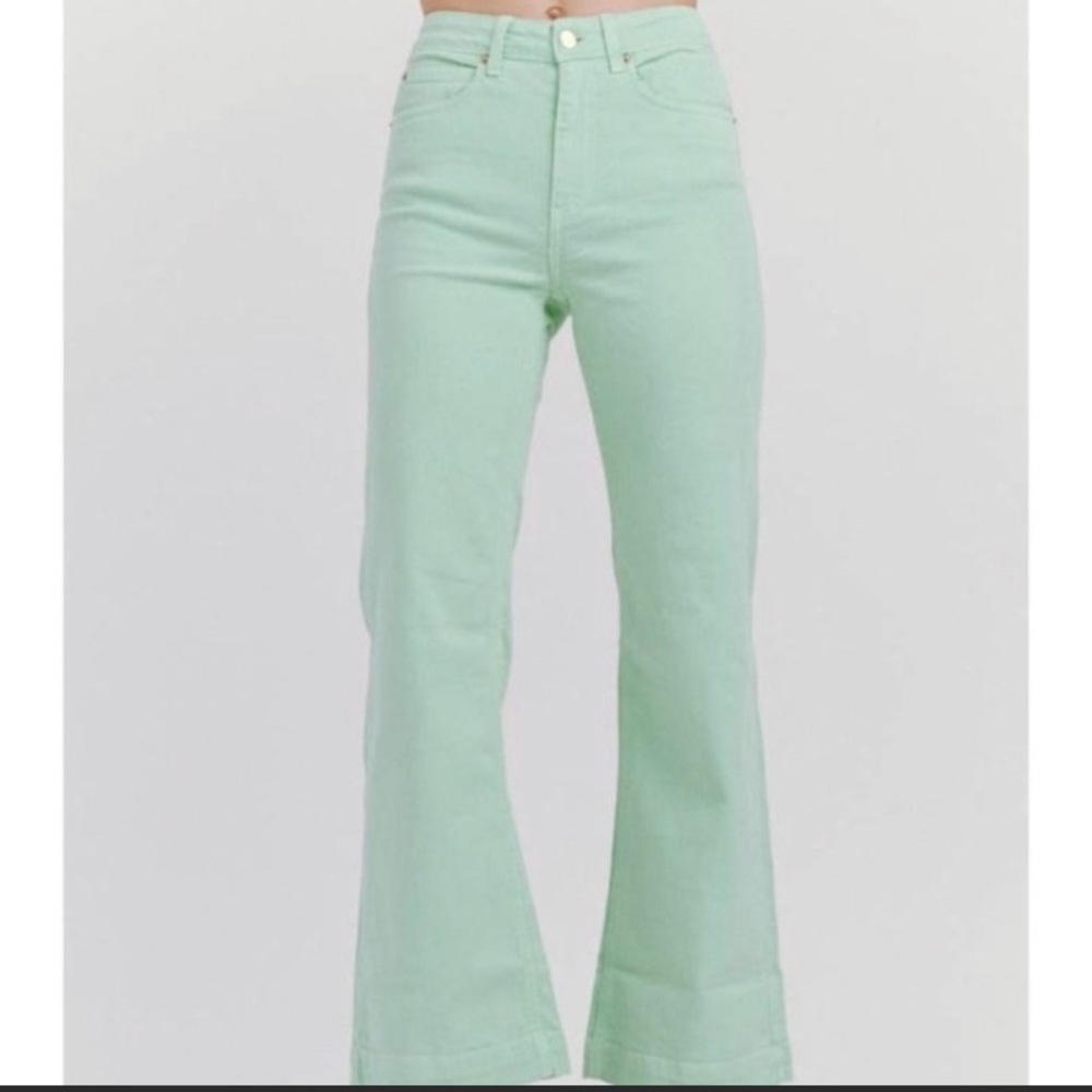 Stoned Immaculate Absinthe High Rise Flare Jeans